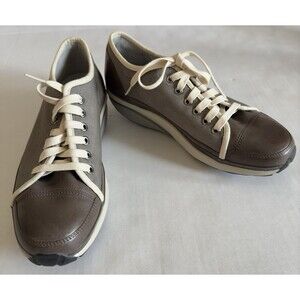 MBT Leather Toning Walking Shoes Performance Curve Sole US Sz 8-8.5M EU39 400273